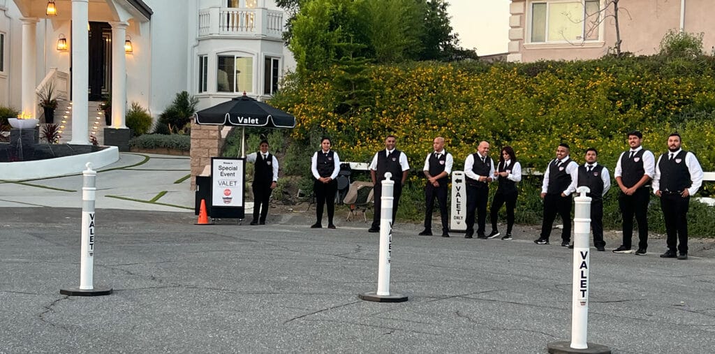 Special event valet parking for private events and parties