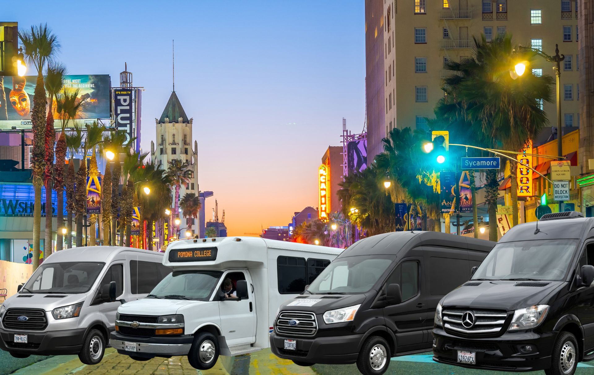 Shuttle Fleet Valet Service Hollywood